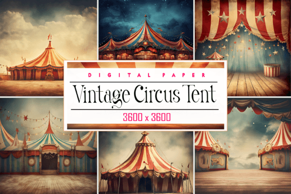 Download Vintage Circus Tent - Tent Collection