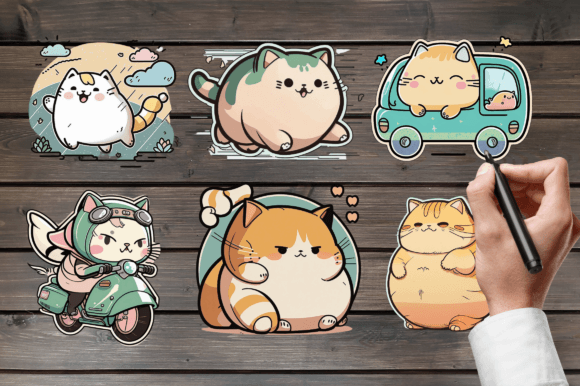 Download Cat Stickers, Sticker Animals - Sticker Collection