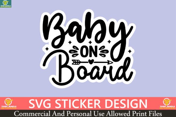 Download Baby on Board Sticker Design - Sticker Collection